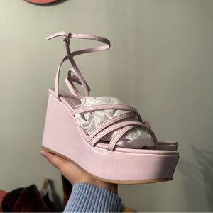 Madden Girl Lilac Platform Sandals